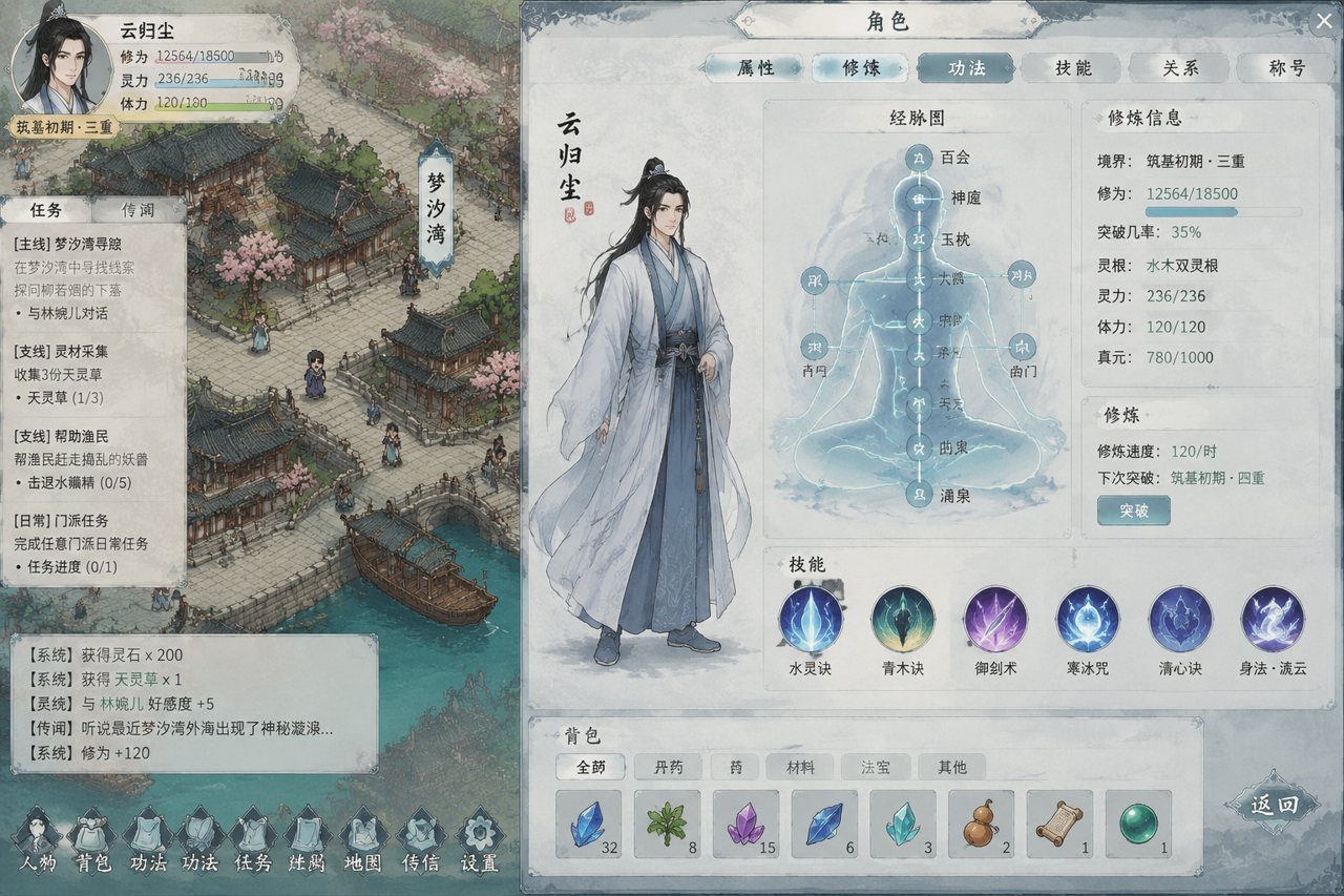 谪仙索欢录 实机画面 专题图 3